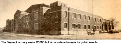 Teaneck armory seats 12,000